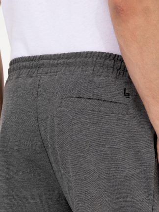 شلوارک مردانه خاکی ملانژ کاشارل