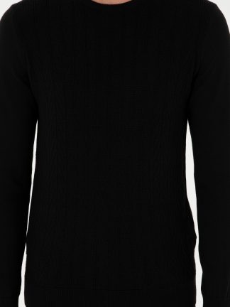 پلیور مردانه مشکی پیرکاردین