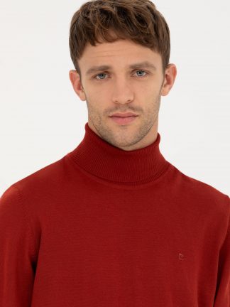 پلیور مردانه آجری پیرکاردین