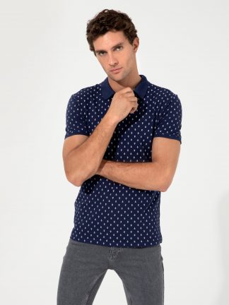 پولوشرت مردانه سرمه ای کاشارل