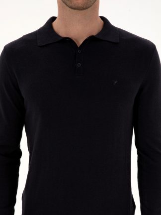 پلیور مردانه سرمه ای کاشارل