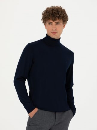 پلیور مردانه سرمه ای پیرکاردین