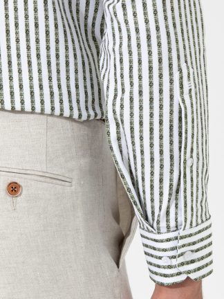 پیراهن مردانه خاکی روشن کاشارل