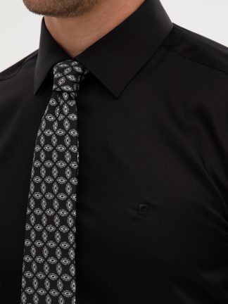 پیراهن رسمی مردانه مشکی پیرکاردین