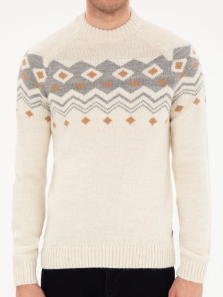 پلیور مردانه بژ پیرکاردین