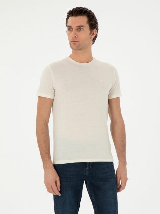 تی شرت مردانه بژ کاشارل