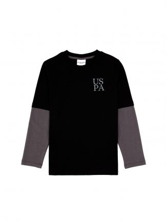 سویشرت پسرانه مشکی یو اس پولو