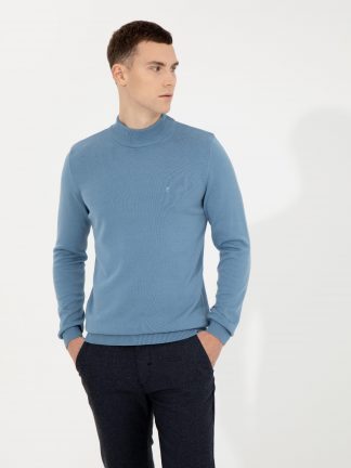 پلیور مردانه آبی پیرکاردین