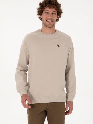 سویشرت مردانه طوسی یو اس پولو