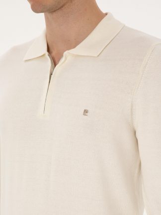 پلیور مردانه بژ پیرکاردین