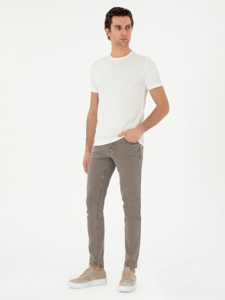 تی شرت مردانه سفید کاشارل