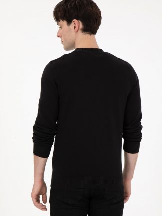 ژاکت مردانه مشکی یو اس پولو