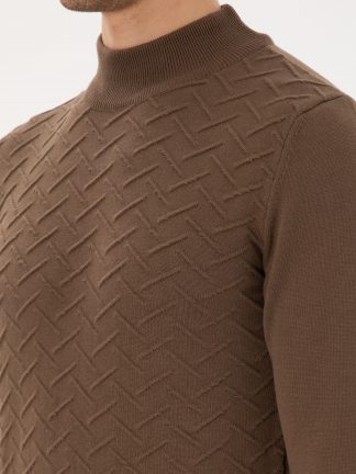 پلیور مردانه نارگیلی پیرکاردین