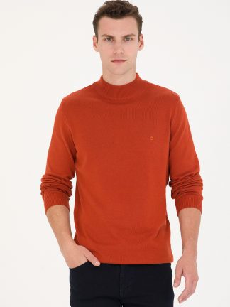 پلیور مردانه آجری پیرکاردین