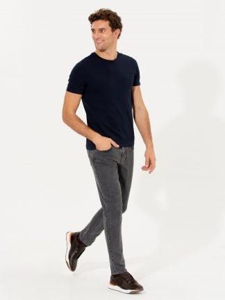 تی شرت مردانه سرمه ای کاشارل