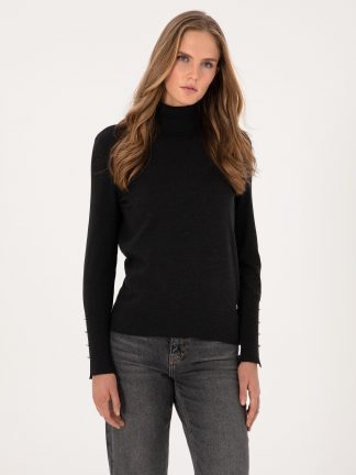 پلیور زنانه خاکستری تیره پیرکاردین