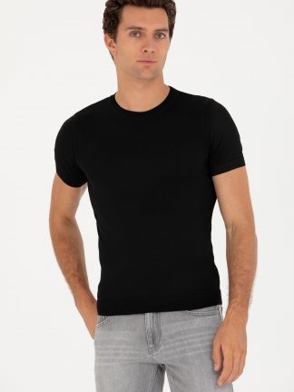 پلیور مردانه مشکی کاشارل