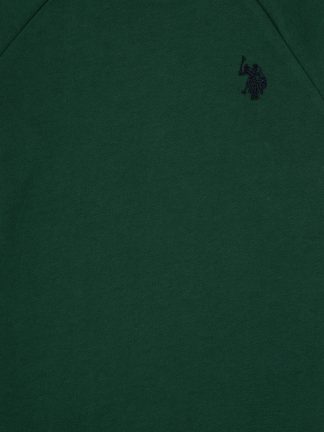 سویشرت پسرانه سبز تیره یو اس پولو