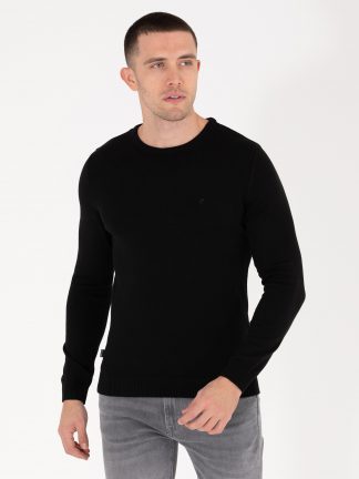 پلیور مردانه مشکی پیرکاردین