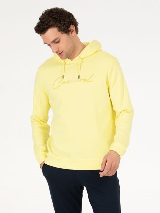 هودی مردانه زرد کاشارل