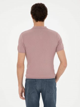 پلیور مردانه صورتی کاشارل