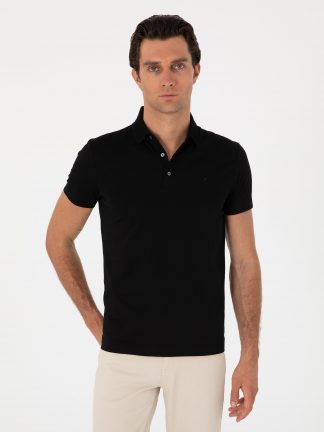 پولوشرت مردانه مشکی کاشارل