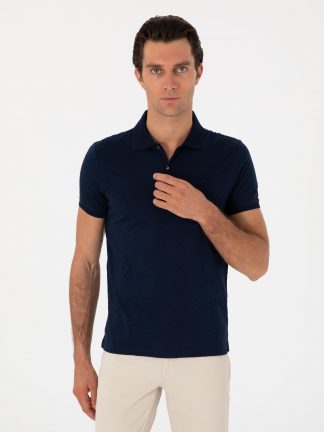 پولوشرت مردانه سرمه ای کاشارل