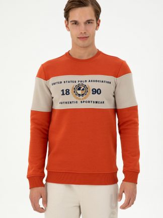 تی شرت مردانه آجری یو اس پولو