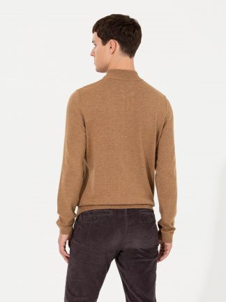 پلیور مردانه شتری پیرکاردین