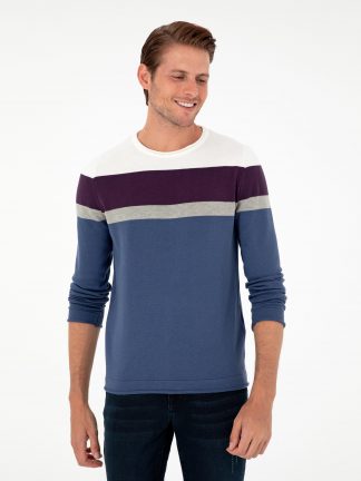 پلیور مردانه نیلی پیرکاردین