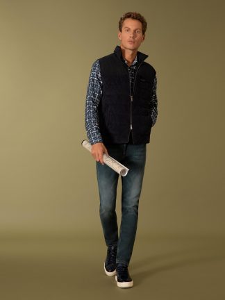 جلیقه مردانه سرمه ای کاشارل