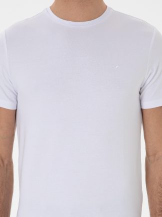 تی شرت مردانه سفید کاشارل