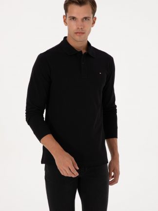 سویشرت مردانه مشکی یو اس پولو