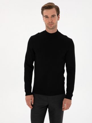 پلیور مردانه مشکی کاشارل