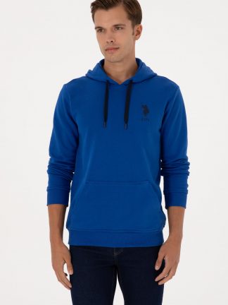 هودی مردانه آبی یو اس پولو