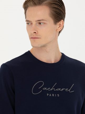 سویشرت مردانه سرمه ای کاشارل