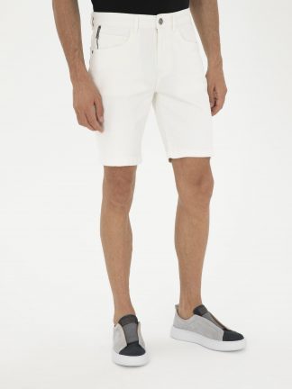 شلوارک مردانه سفید کاشارل