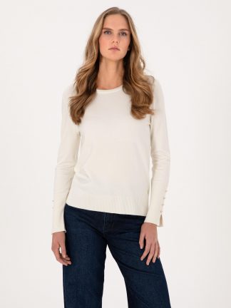 پلیور زنانه بژ پیرکاردین