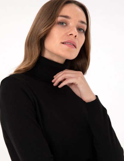 پلیور زنانه مشکی پیرکاردین