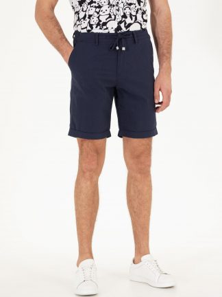 شلوارک مردانه سرمه ای کاشارل