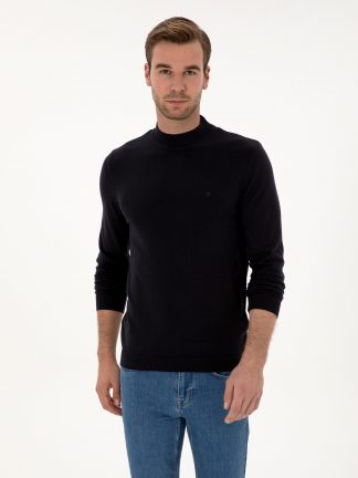 پلیور مردانه سرمه ای کاشارل