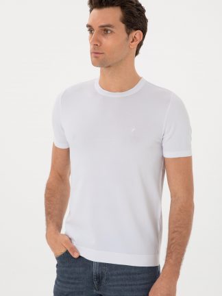 پلیور مردانه سفید کاشارل