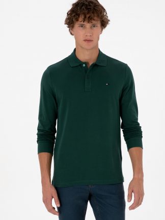 سویشرت مردانه سبز تیره یو اس پولو