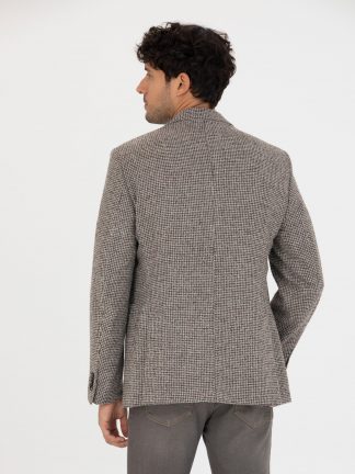 کت مردانه قهوه ای پیرکاردین