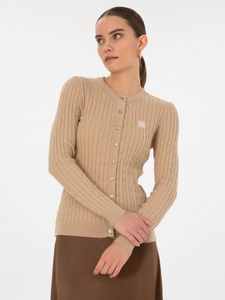 ژاکت زنانه بژ پیرکاردین