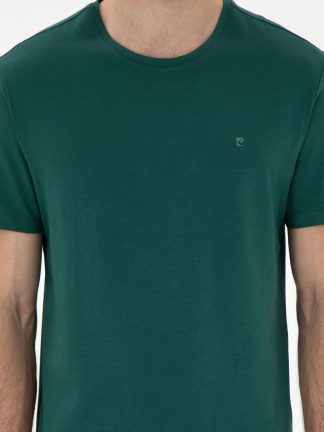 تی شرت مردانه سبز تیره پیرکاردین