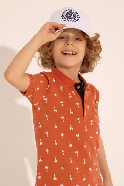 کلاه کپ پسرانه سفید یو اس پولو