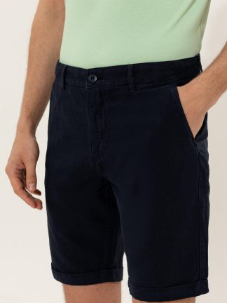 شلوارک مردانه سرمه ای کاشارل