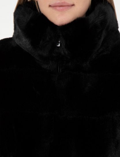 پالتو زنانه مشکی پیرکاردین