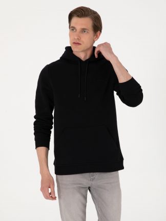 هودی مردانه مشکی پیرکاردین